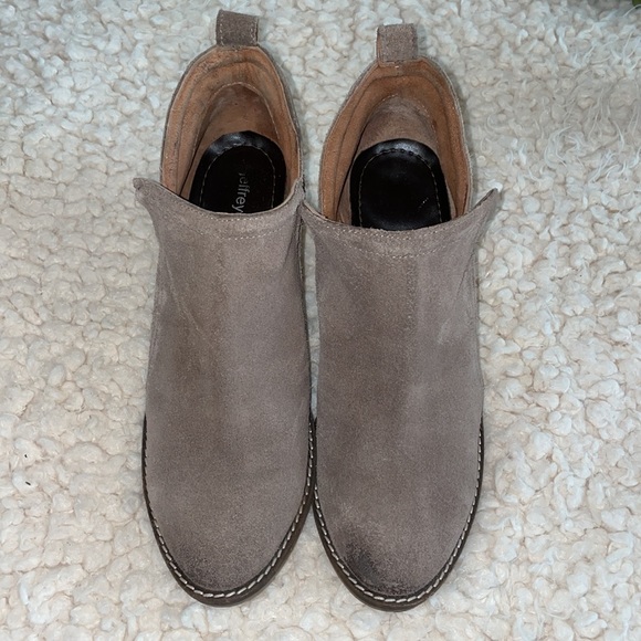 Jefferey Campbell Rosalee Taupe Suede Women’s Booties - Picture 7 of 7
